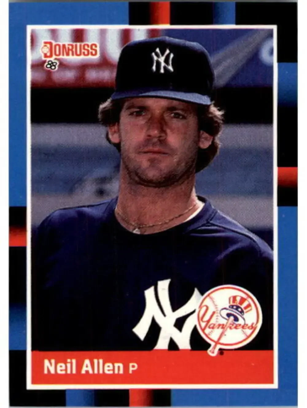 1988 Neil Allen Donruss Baseball Card #597